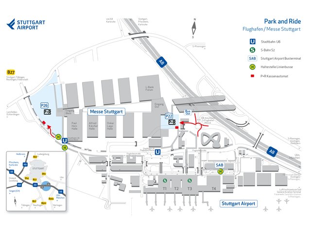Park And Ride Flughafen Stuttgart